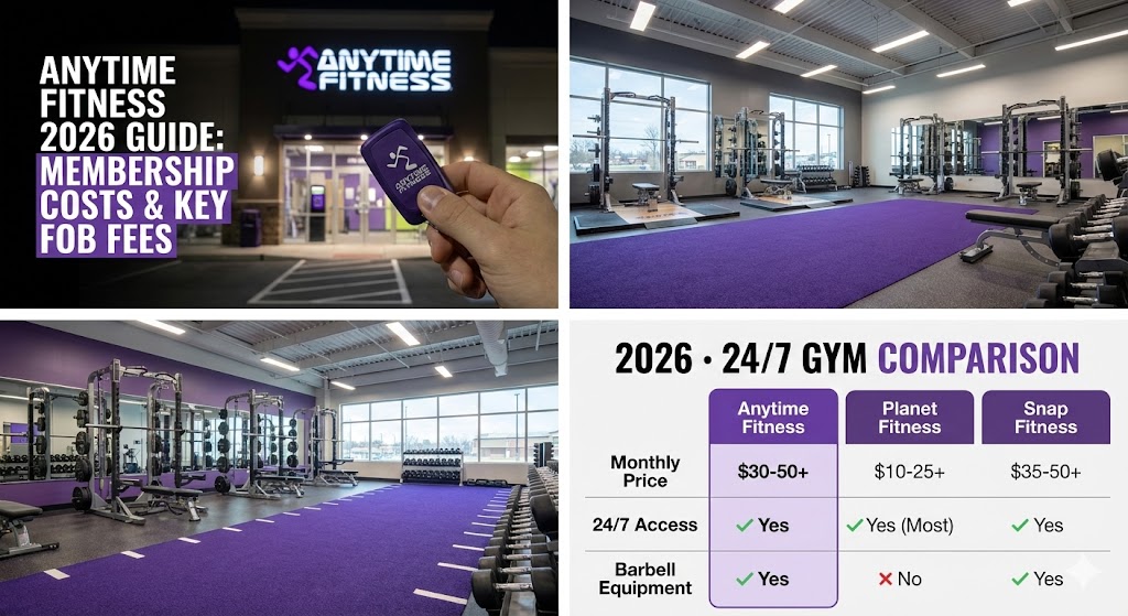 Anytime Fitness Prices 2026 (Updated): Membership Cost & Key Fob Fees